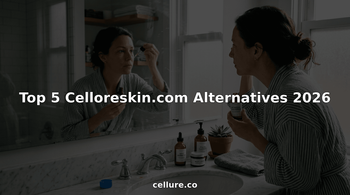 Woman applying skincare serum in home bathroom