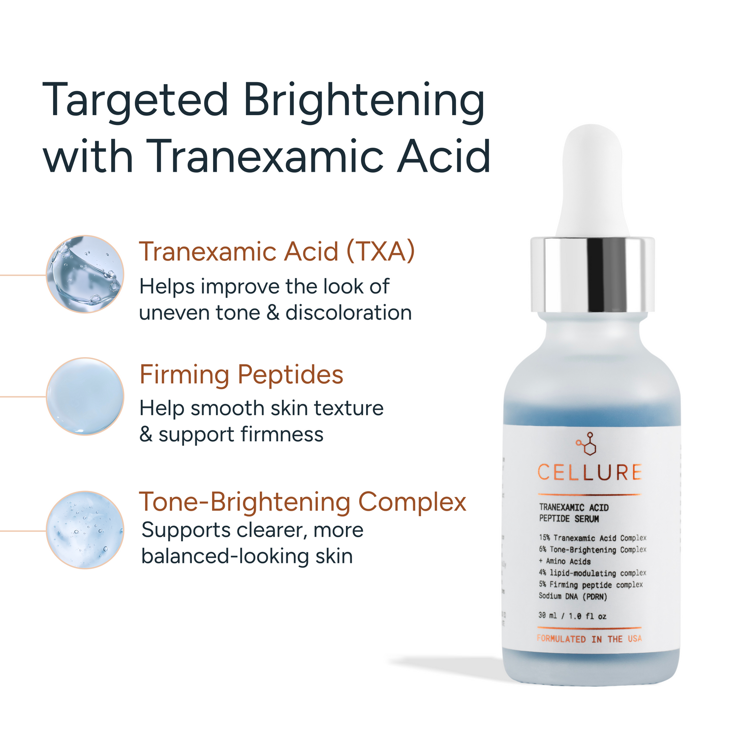 TRANEXAMIC ACID PEPTIDE SERUM